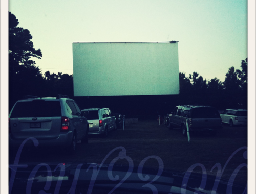 Wating at the drive in