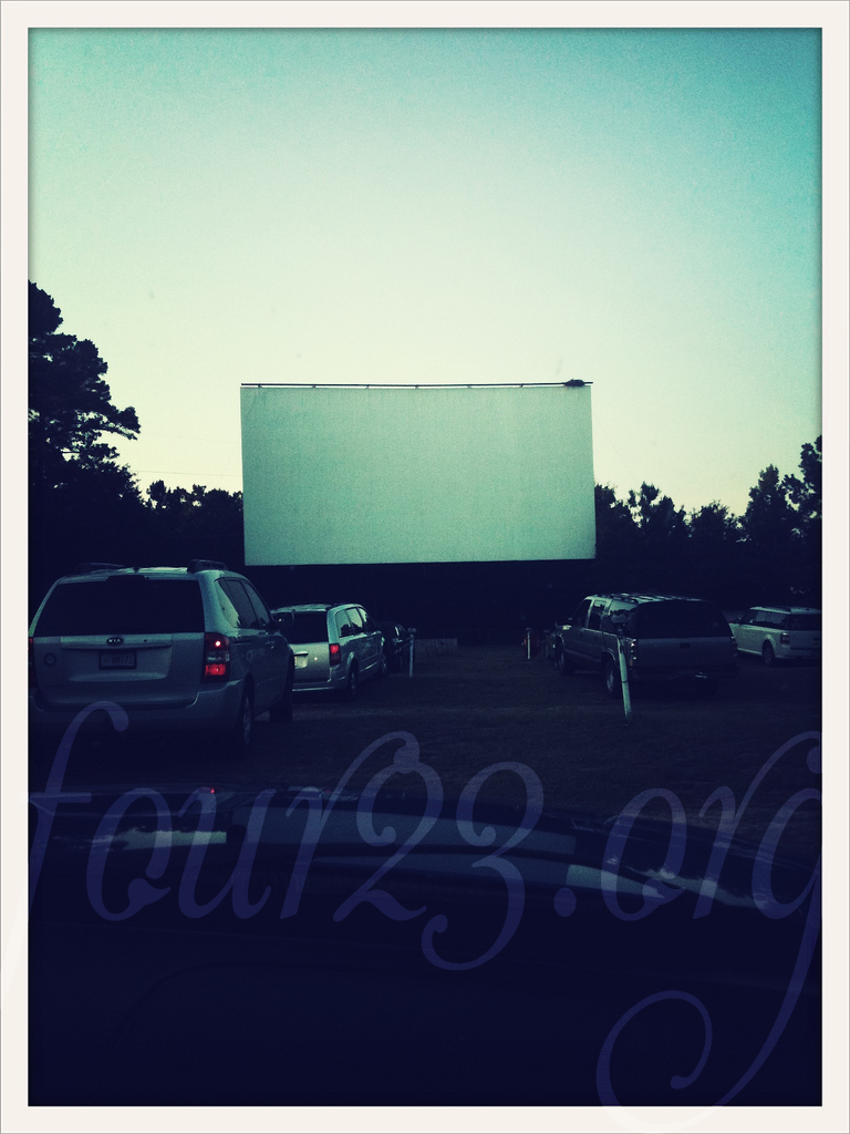 Wating at the drive in